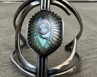 Sterling moonchild Cuff