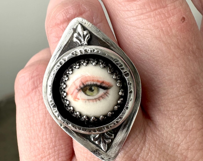 Custom Evil Eye Ring