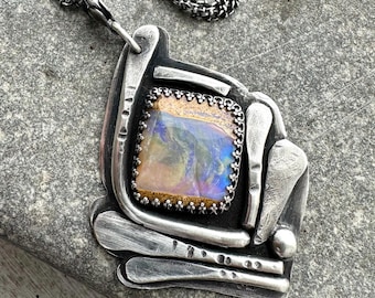 Boulder Opal Pendant