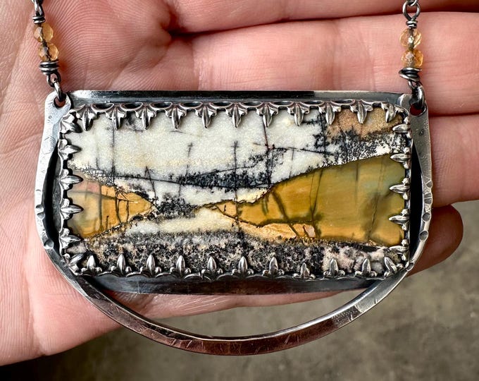 Picture Jasper Necklace