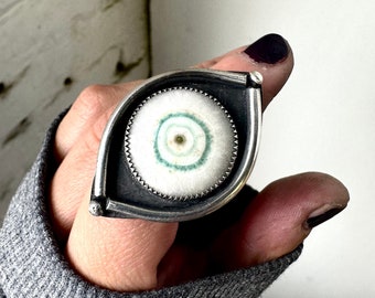 Evil Eye Statement Ring