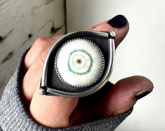 Evil Eye Statement Ring