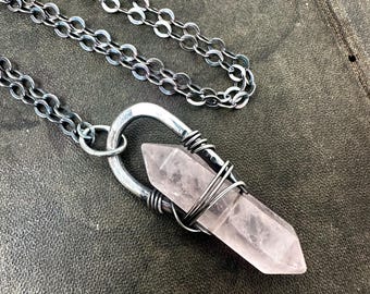 Rose Quartz  Necklace