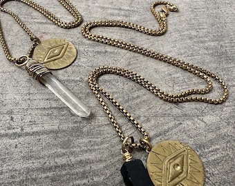 Evil Eye Brass Necklaces