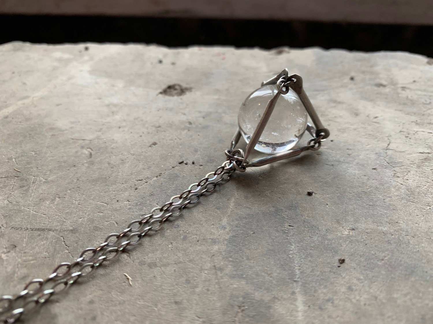 Crystal Ball Necklace