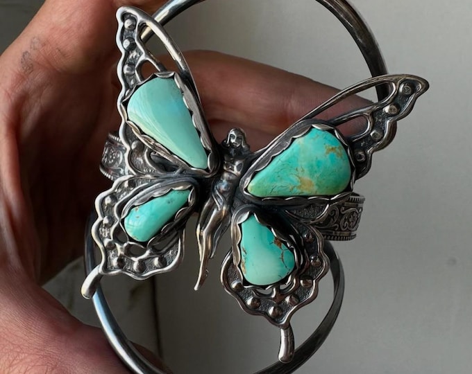 Turquoise Fairy Cuff Bracelet