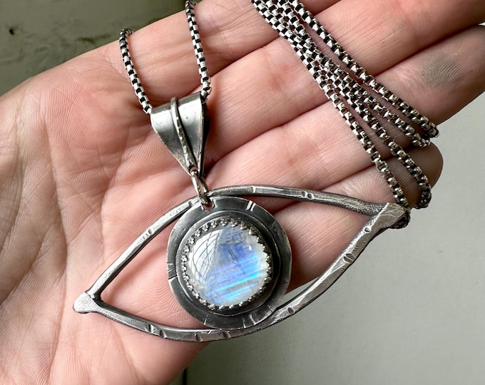 Evil Eye Statement Necklace