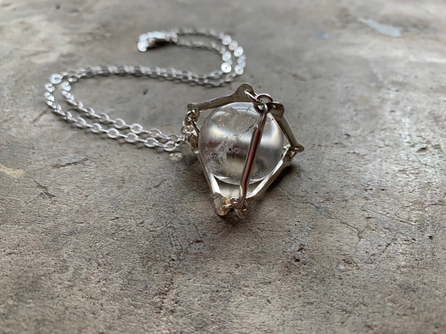 Crystal Ball Necklace