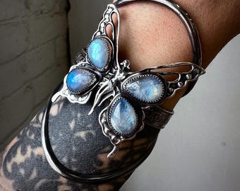 Moonstone Fairy Cuff Bracelet
