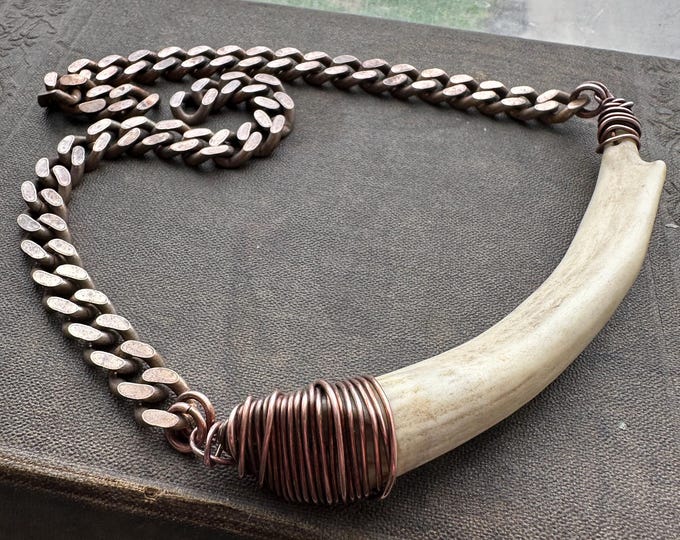 Deer Antler Necklace