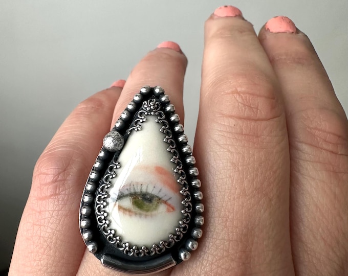 Custom Evil Eye Ring