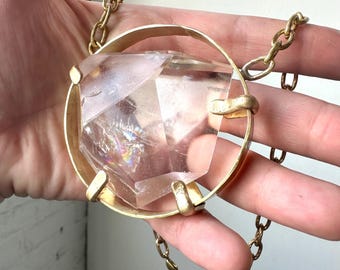 Quartz Collar Necklace