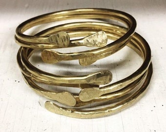 Brass Bangle Bracelets