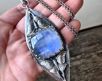 Lavender Moonstone Necklace