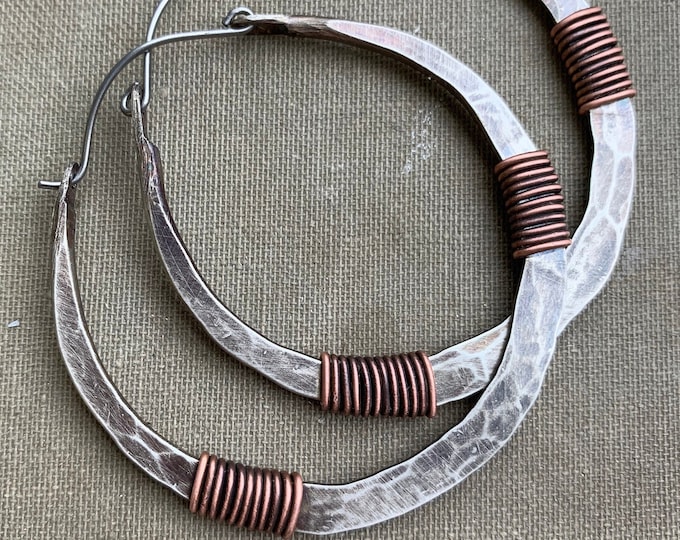 Sterling Silver Hoop Earrings