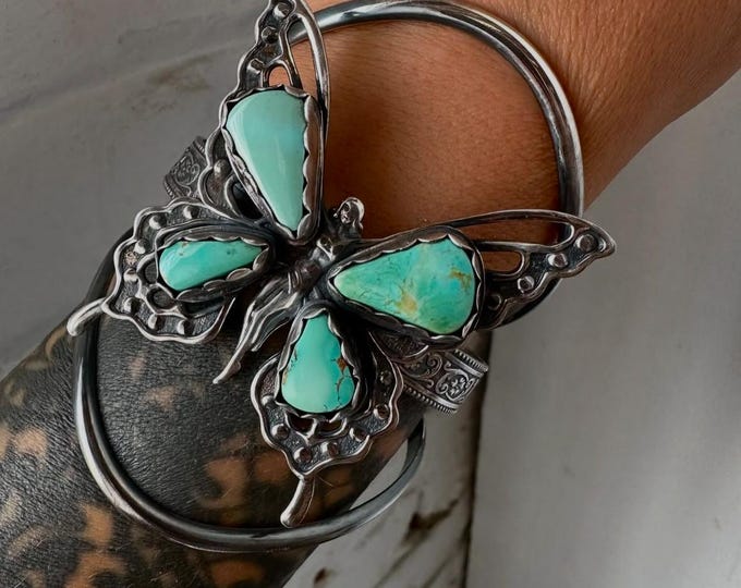 Turquoise Fairy Cuff Bracelet