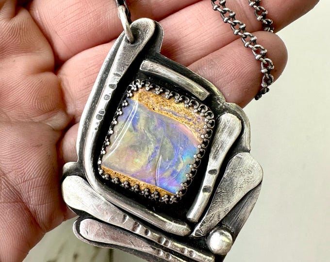 Boulder Opal Pendant