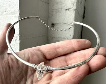 Herkimer Diamond Collar Necklace