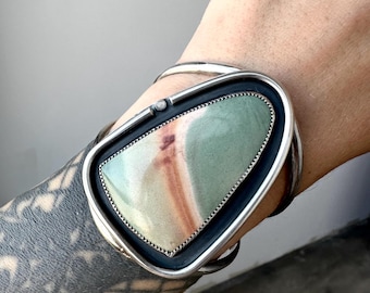 Jasper Cuff Bracelet