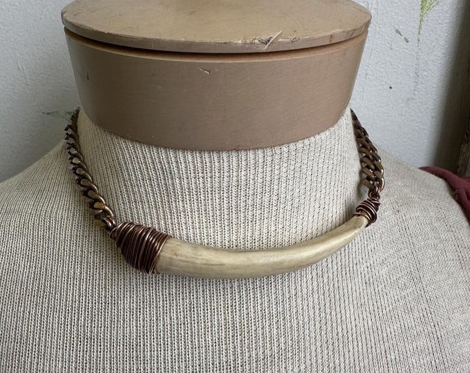 Deer Antler Necklace