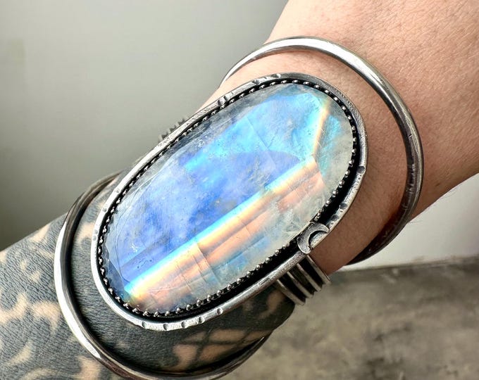 Moonstone Cuff