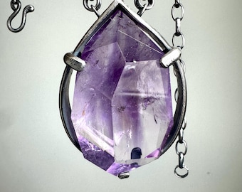 Lavender Amethyst Statement Necklace