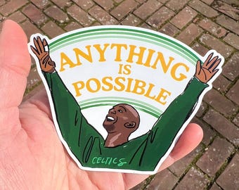 Alles ist möglich KG Celtics 10,1 cm Kühlschrank- oder Automagnet