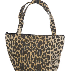 Leopard Print Cosmetic Bag