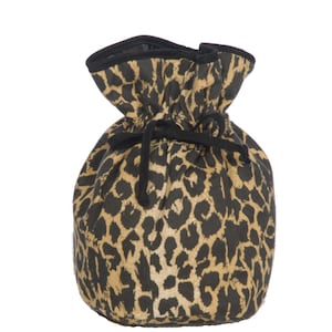 Leopard Print Cosmetic Bag