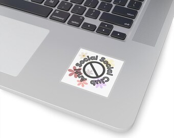 Anti Social Club Kiss-Cut Stickers