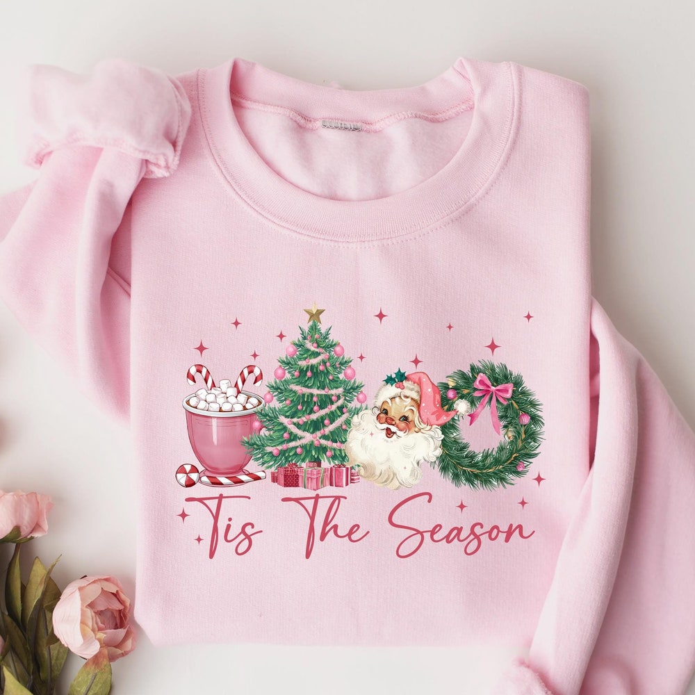Tis The Season Sweatshirt, Christmas Tis The Season Sweatshirt, Merry Christmas Shirt, Christmas Sweatshirt, Cute Winter Hoodie Miosama