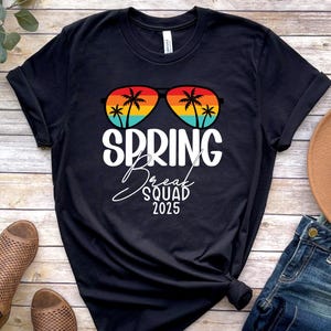 Camiseta de vacaciones de primavera 2025, camiseta Beach Vibes 2025, camisetas de playa, camiseta familiar a juego, regalo de vacaciones, regalo para amigos, camiseta de vacaciones de primavera 2025