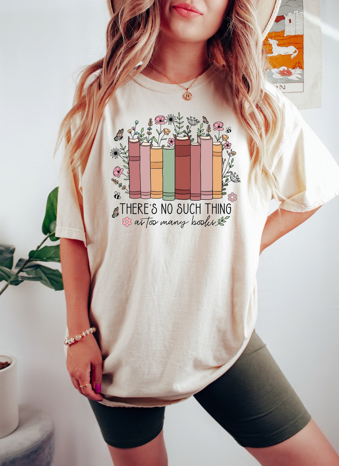 There is No Such Thing as Too Many Books Shirt, Reading Book Lover ...
