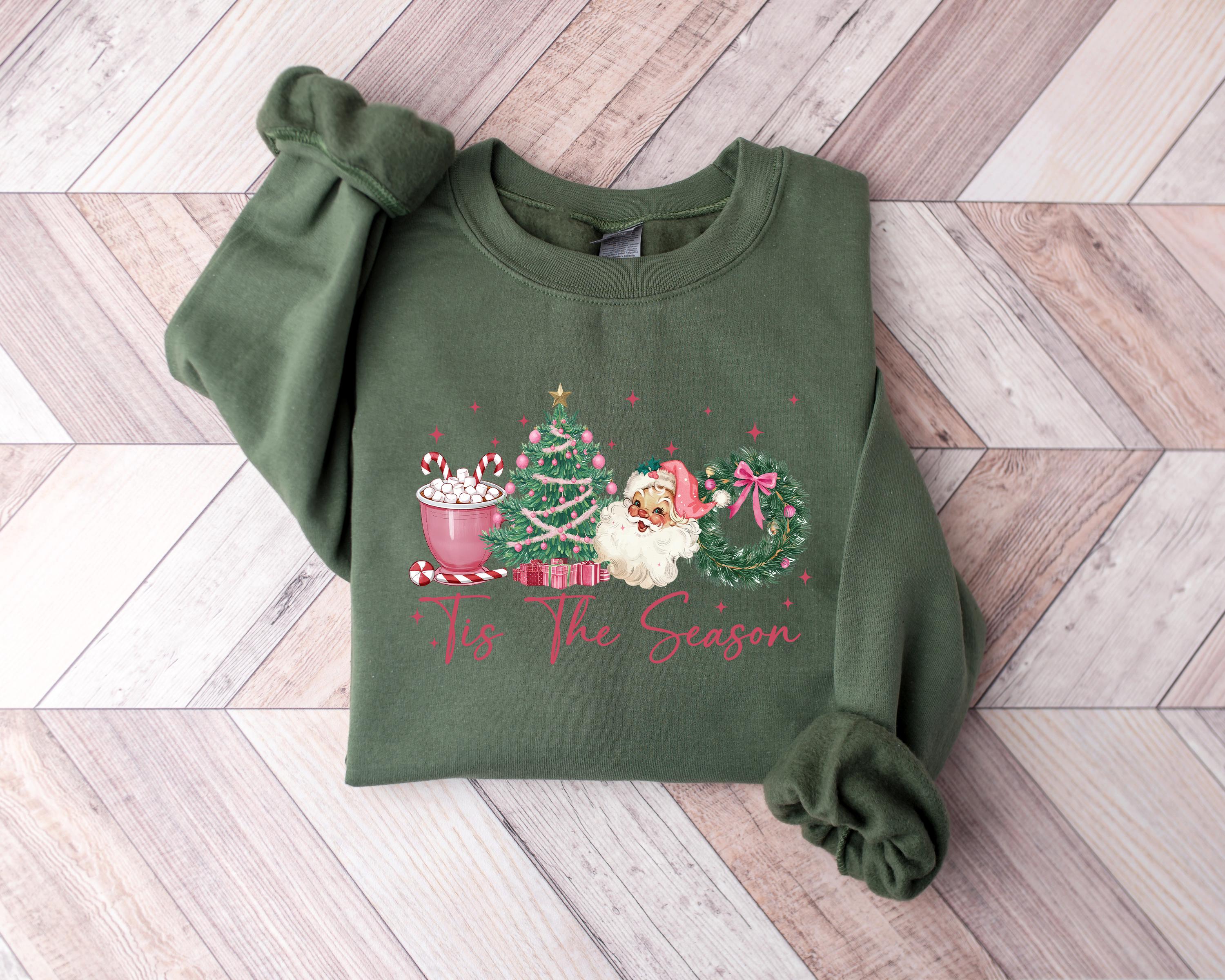 Tis The Season Sweatshirt, Christmas Tis The Season Sweatshirt, Merry Christmas Shirt, Christmas Sweatshirt, Cute Winter Hoodie