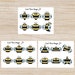 Bee Theme 2D Shapes Matching Game: Montessori Learning (PDF Download ...