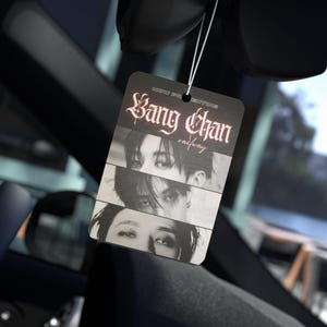 Bangchan Stray Kids Air Freshener: Kpop Car Accessories