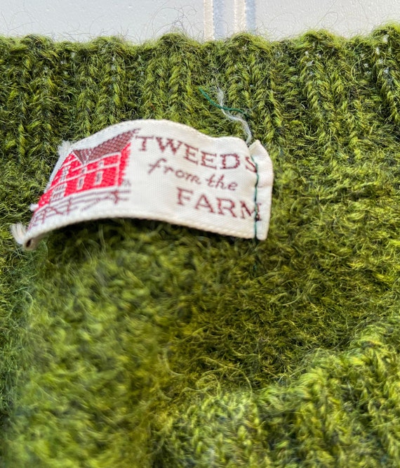 vintage 60s Tweeds From The Farm cardigan - image 3