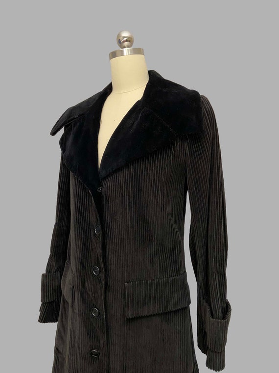 1960s micmac st tropez corduroy duster coat - image 5