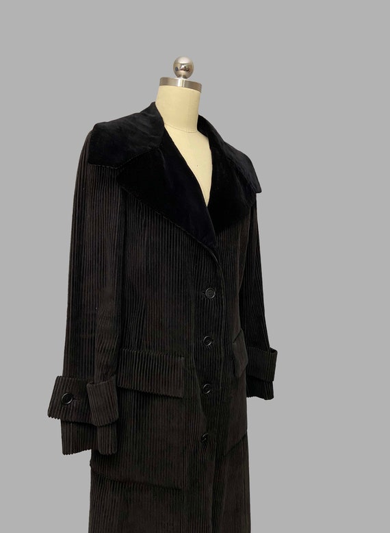 1960s micmac st tropez corduroy duster coat - image 9