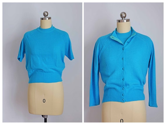 the perfect pairing 50s sweater set | 1950s Orlon