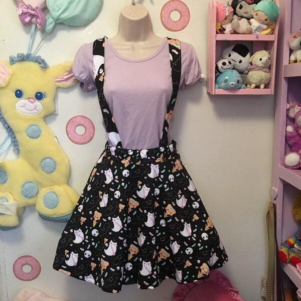 Pastel Goth Skirt Etsy