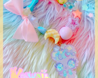 Miss Jediflip Collab  bracelet, yami kawaii, cute bracelet, fairykei bracelets, pastel beads, bracelets cute, kawaii bracelets