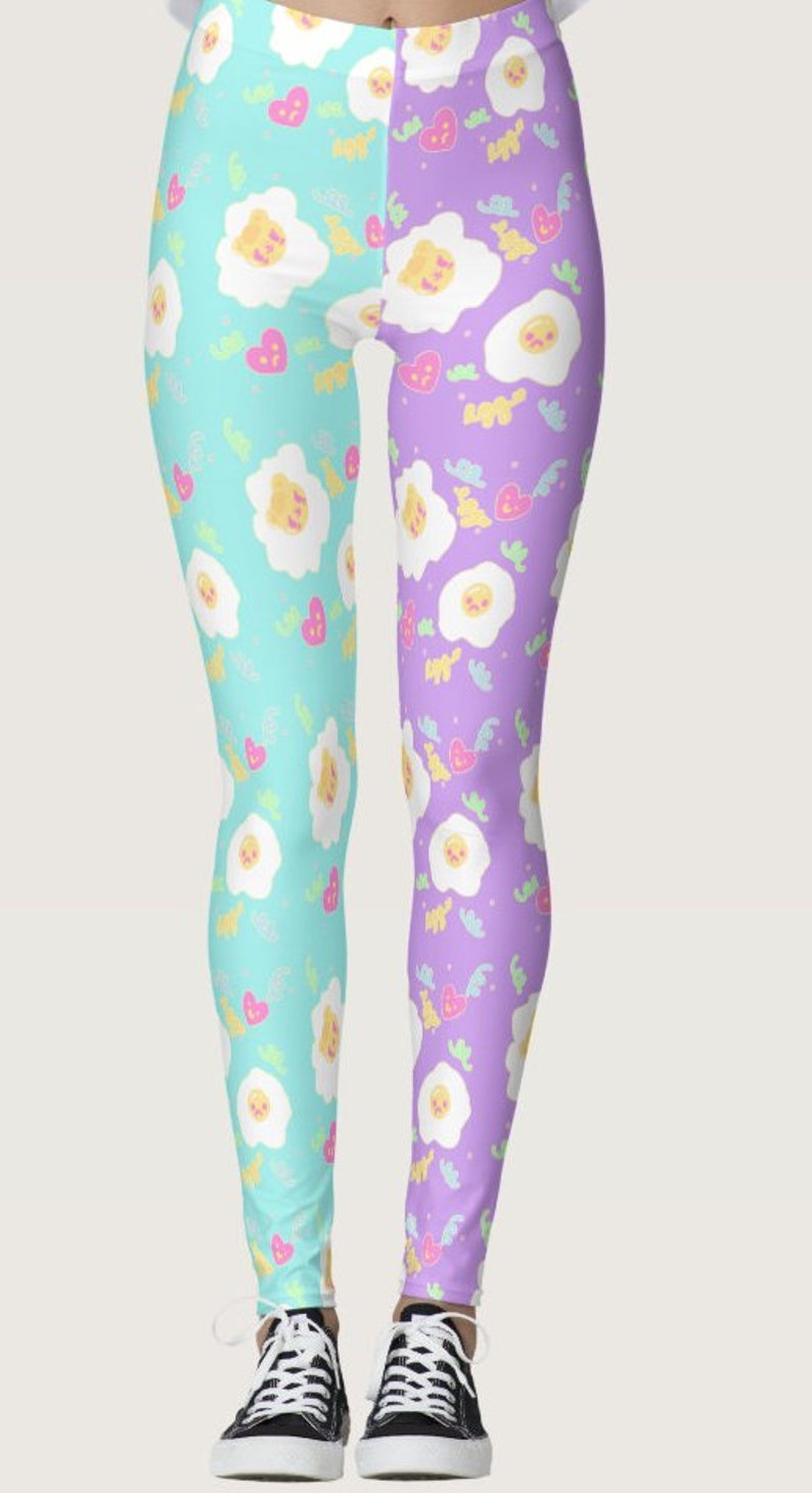 I love Eggs Leggings made to order image 6