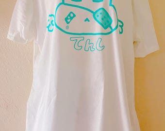 Tenshi  Usagi Wifi Bunny Shirt, Kawaii shirt, cute shirt, pastel shirt, pastel clothing, cute clothing, kawaii clothing, pastel