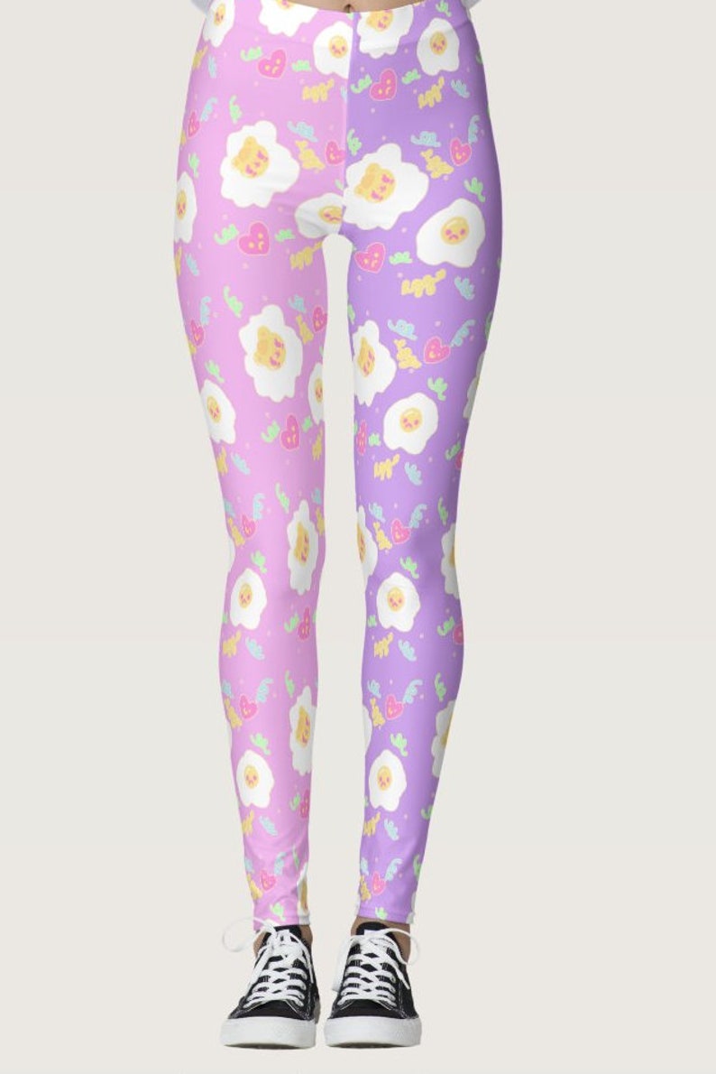 I love Eggs Leggings made to order image 7