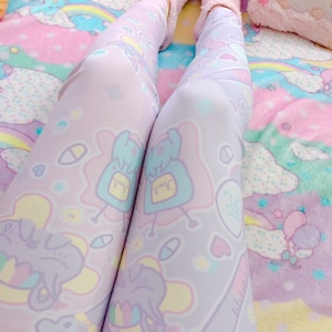 Hurt Bunny Bear Nurse Death Yami kawaiilegging, menhera-legging, kawaii pills panty, menhera dameslegging, kawaii legging, yami