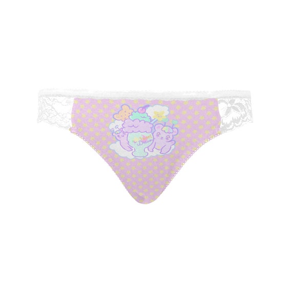 Buy Emotion Bear Parfait Underwear, Kawaii Underwear, Cute Underwear,  Pastel Underwear, Cutie Underwear, Fairy Kei Underwear, Pastel, Cute Online  in India 