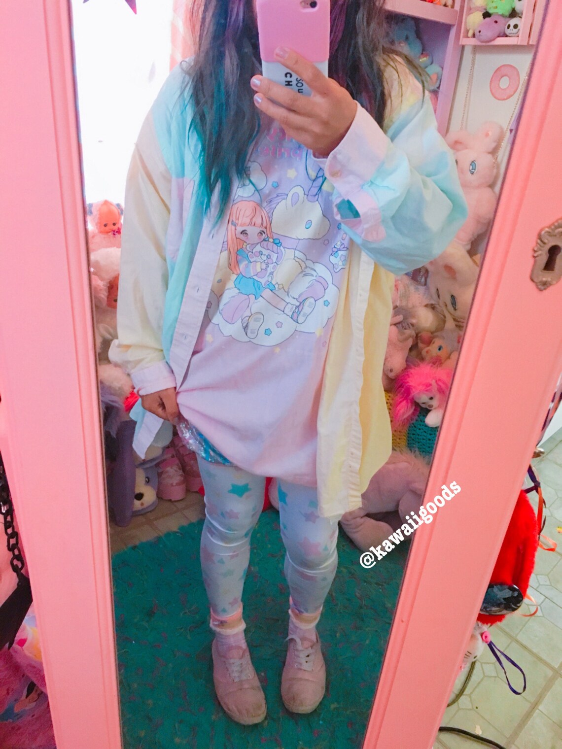 Starry Dreamy Tights Fairy Kei Tights Fairykei Tights Cute Etsy Canada