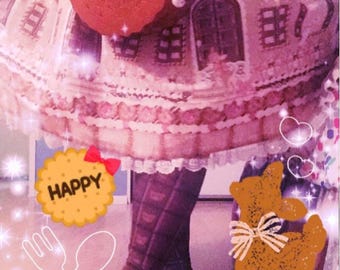 Chocolate Tights, Choco Bear Tights, Choco Royal Kuma Tights  (made to order)