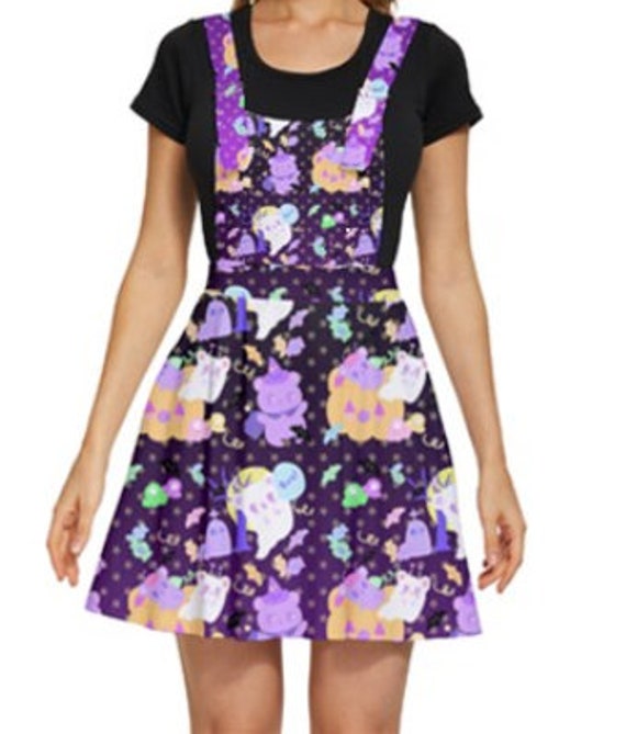 Pastel overall best sale dress